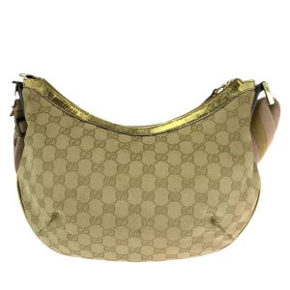 Gucci GG bag Patent leather shoulder canvas pink Vernis beige Pink Tan
